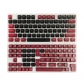 Red Black 104+45 CSA Profile PBT Doubleshot Keycap Set Cherry MX Mechanical Gaming Keyboard